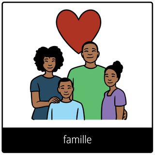 Pictogramme de l’Évangile pour « famille »