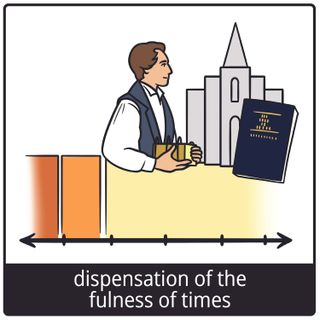 dispensation of the fullness of time gospel symbol