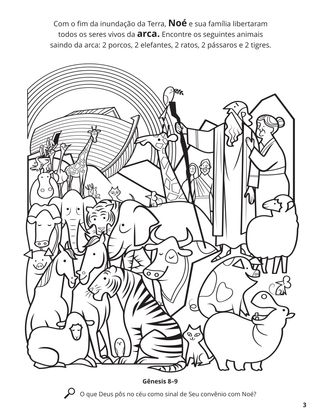 Noah’s Ark coloring page