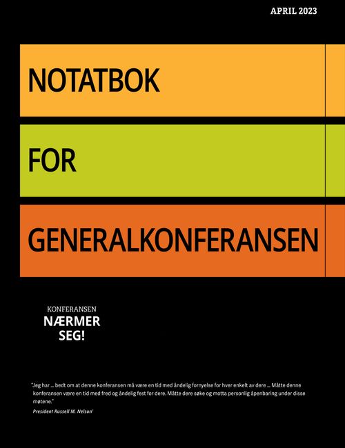 Notatbok for generalkonferansen