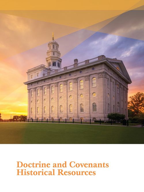 Doctrine and Covenants Historical Resources title page