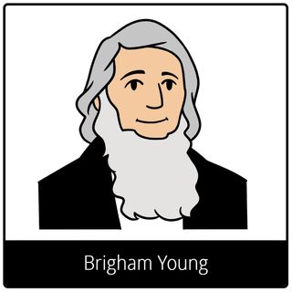 Pictogramme de l’Évangile pour « Brigham Young »