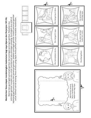halaman kegiatan: Yesus mendatangkan kedamaian bagi saya