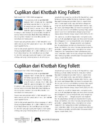 selebaran, Khotbah King Follett