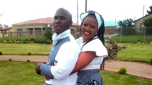 Dawie and Elisa Motshweneng