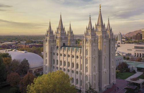 Temple de Salt Lake City (Utah, États-Unis)