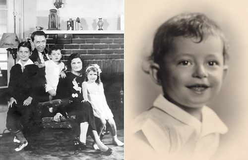 Robert D. Hales with his parents and siblings; as a child