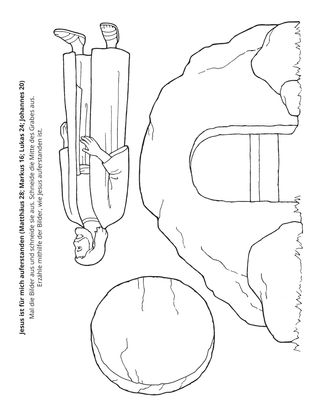 Seite mit der Aktivität: Jesus ist für mich auferstanden