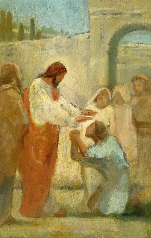 Ježíš Kristus uzdravuje