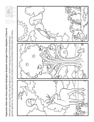 Halaman aktiviti: Kejatuhan Adam dan Hawa adalah sebahagian dari rancangan Tuhan