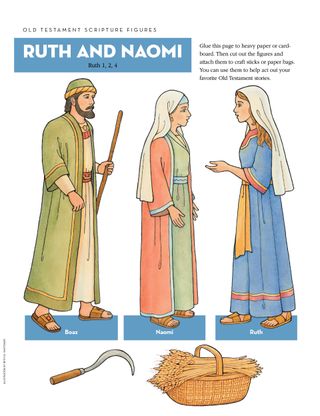 Scripture Figures, Ruth and Naomi