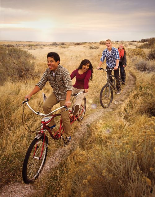 Tandem Biking