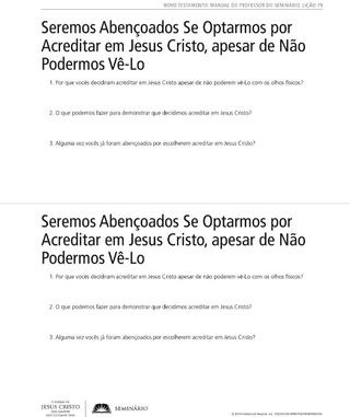 folha, Escolher Acreditar