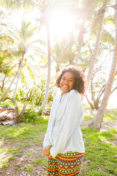 smiling young woman