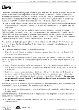 document à distribuer