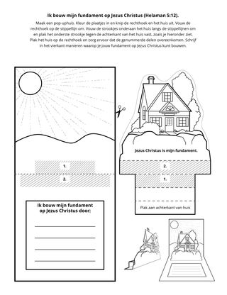 doe-pagina: Ik bouw mijn fundament op Jezus Christus