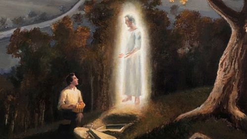 Moroni menampakkan diri kepada Joseph Smith