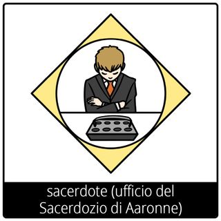 Simbolo del Vangelo “sacerdote (ufficio nel Sacerdozio di Aaronne)”