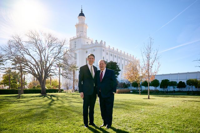 Jeffrey R. Holland Rededicates the St. George Temple
