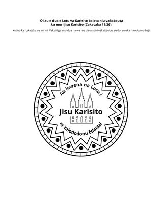 tabana ni itaviqaravi: Koi au e dua na Lotu va-Karisito baleta ni’u vakabauta ka muri Jisu Karisito