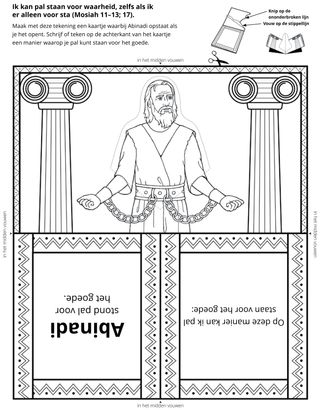 doe-pagina: Abinadi stond pal voor de waarheid