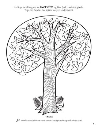 The Tree of Life coloring page