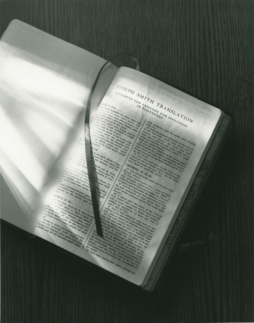 A bible opened to the Joseph Smith Translation section.