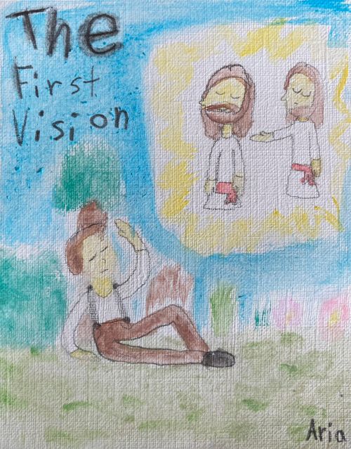 drawing of First Vision