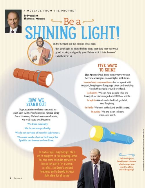 Be a Shining Light!