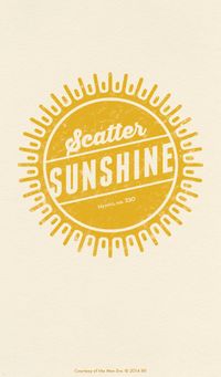 scatter sunshine wallpaper