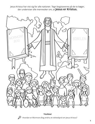 The Book of Mormon: Another Testament of Jesus Christ coloring page