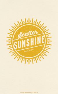 scatter sunshine wallpaper