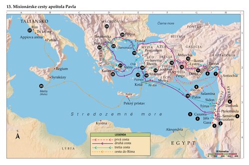 Biblická mapa 13