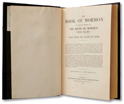 Book of Mormon Apostles revision title page