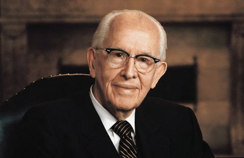 Il presidente Ezra Taft Benson