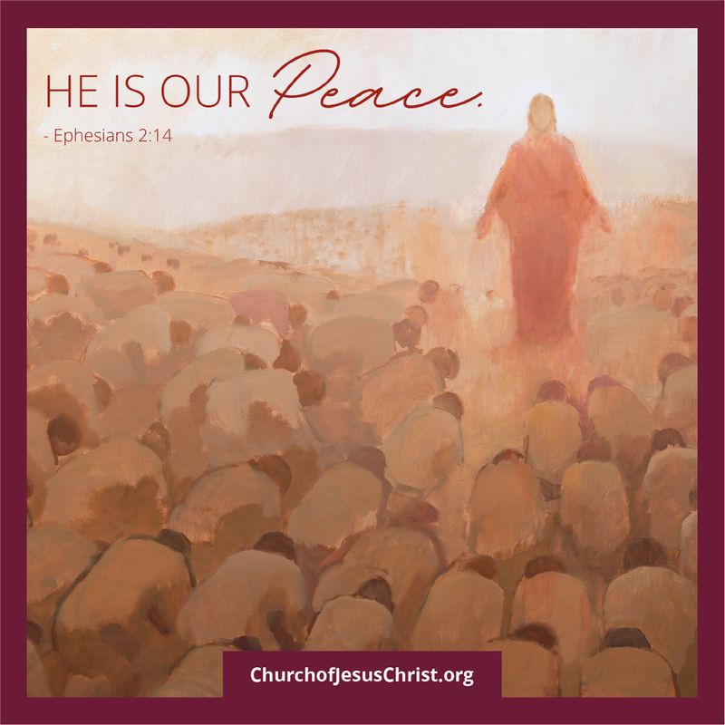 "He Is Our Peace" | Ephesians 2:14 © undefined ipCode 1.