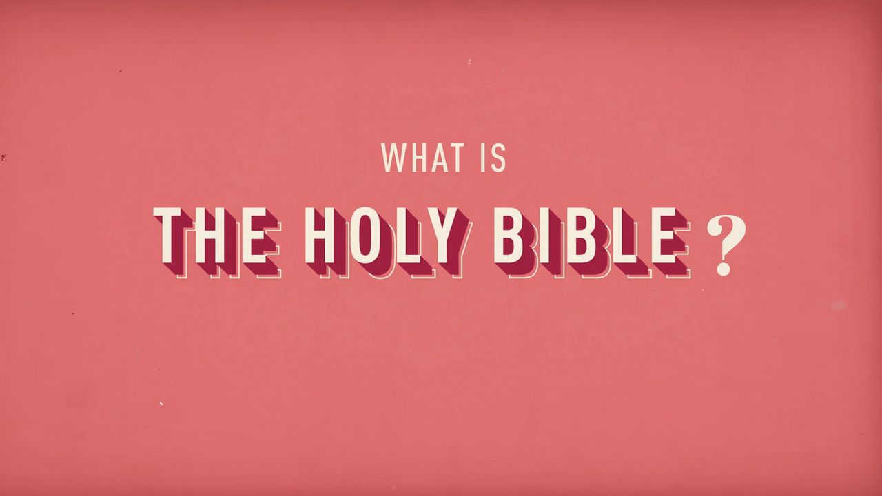 What is the Holy Bible?