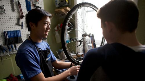 jeunes développant un talent