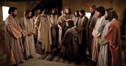 Jesus instructs, empowers, and ordains His original Twelve Apostles