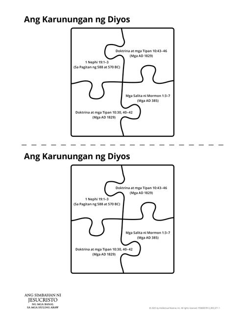 handout ng Ang Karunungan ng Diyos