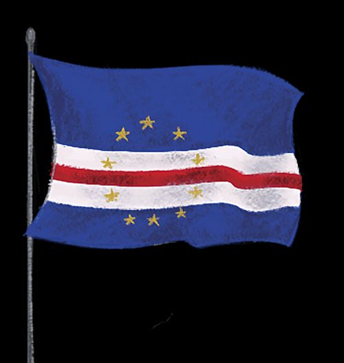 Le drapeau du Cap-Vert