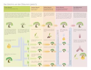 Schaubild vom Gleichnis von den Ölbäumen