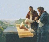Jesaja skriver om Kristi födelse