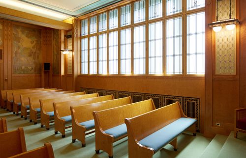 ordinance room inside Cardston Alberta Temple