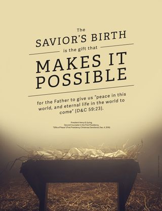 the Saviors birth