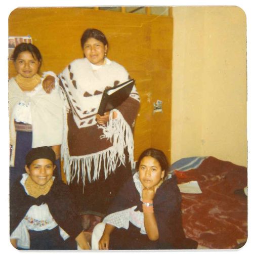 grupo de missionárias em Otavalo