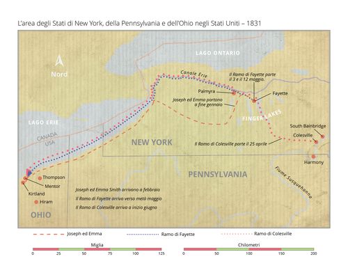 il viaggio dei santi verso l’Ohio