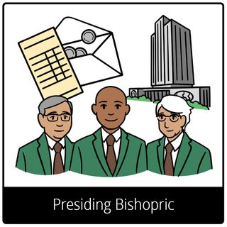 simbolo ng ebanghelyo para sa Presiding Bishopric