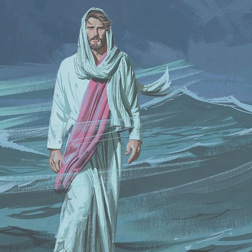 Jesus on the water