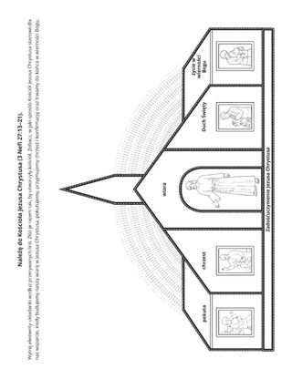strona z zadaniami: Należę do Kościoła Jezusa Chrystusa